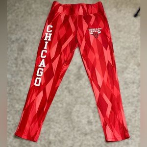NBA Chicago Bulls leggings. Size M